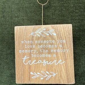 Hobby Lobby wooden picture holder